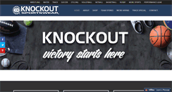 Desktop Screenshot of knockoutsportswear.com