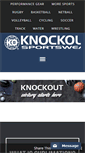 Mobile Screenshot of knockoutsportswear.com